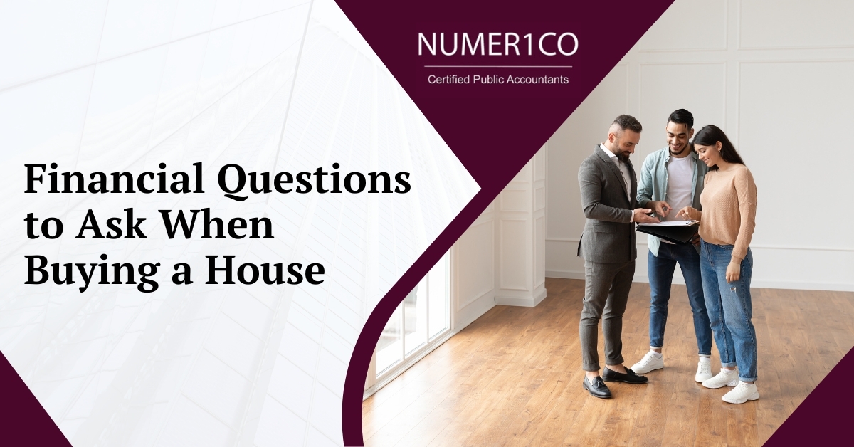 Pictures of Money With Pieces of Paper With Question Marks on Them | Financial Questions to Ask When Buying a House | Numerico